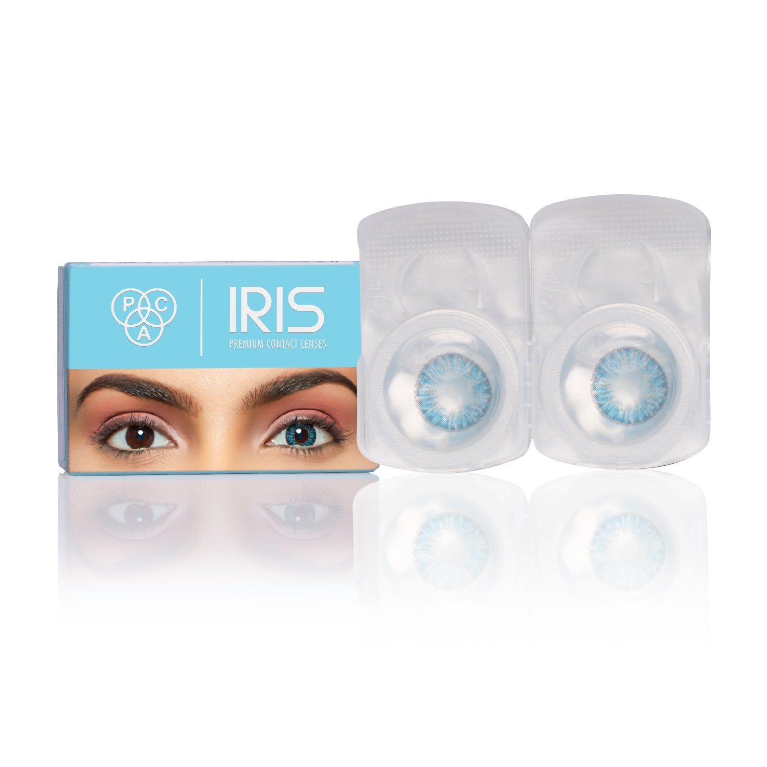 PAC Cosmetics IRIS Premium Contact Lenses (1 Pairs) #Color_Aqua
