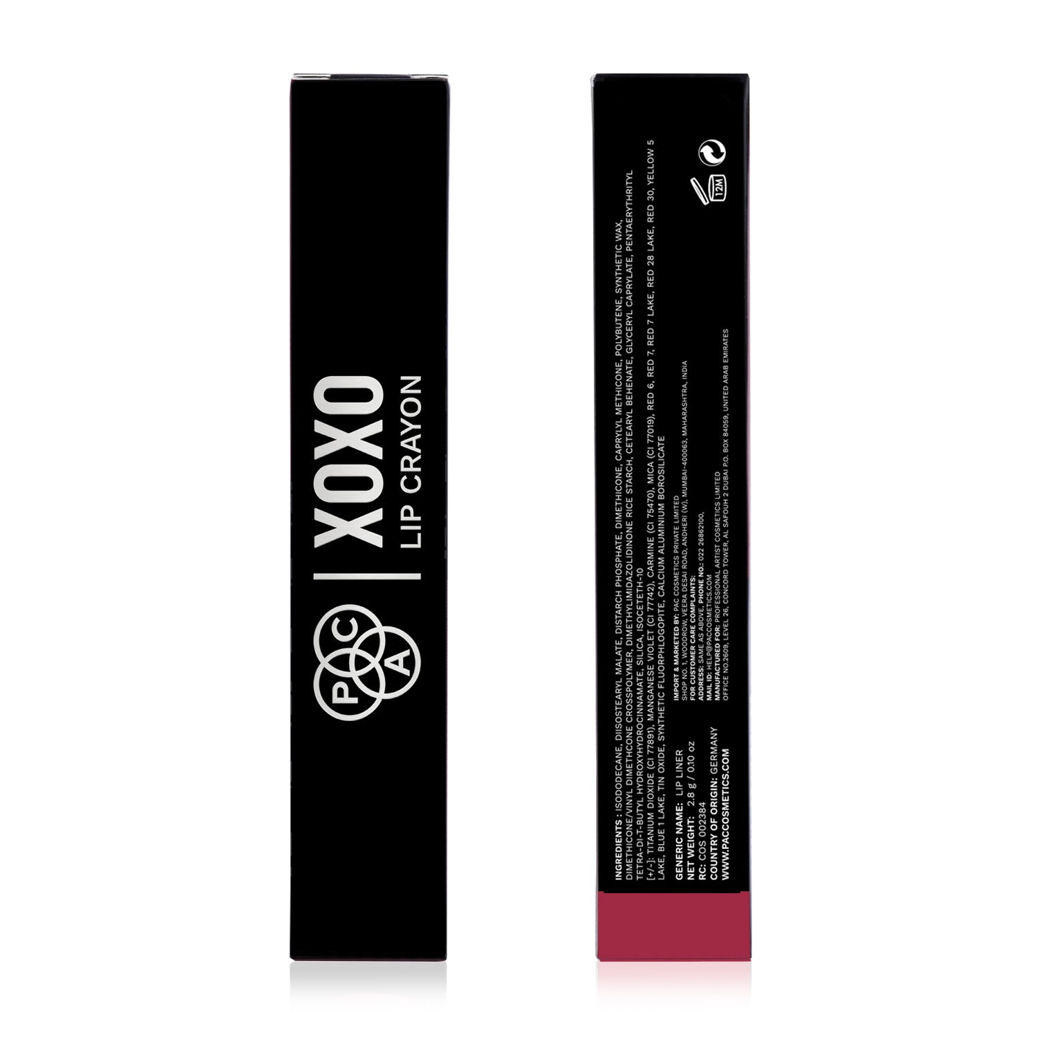 PAC Cosmetics XOXO Lip Crayon #Color_Lovey-Dovey