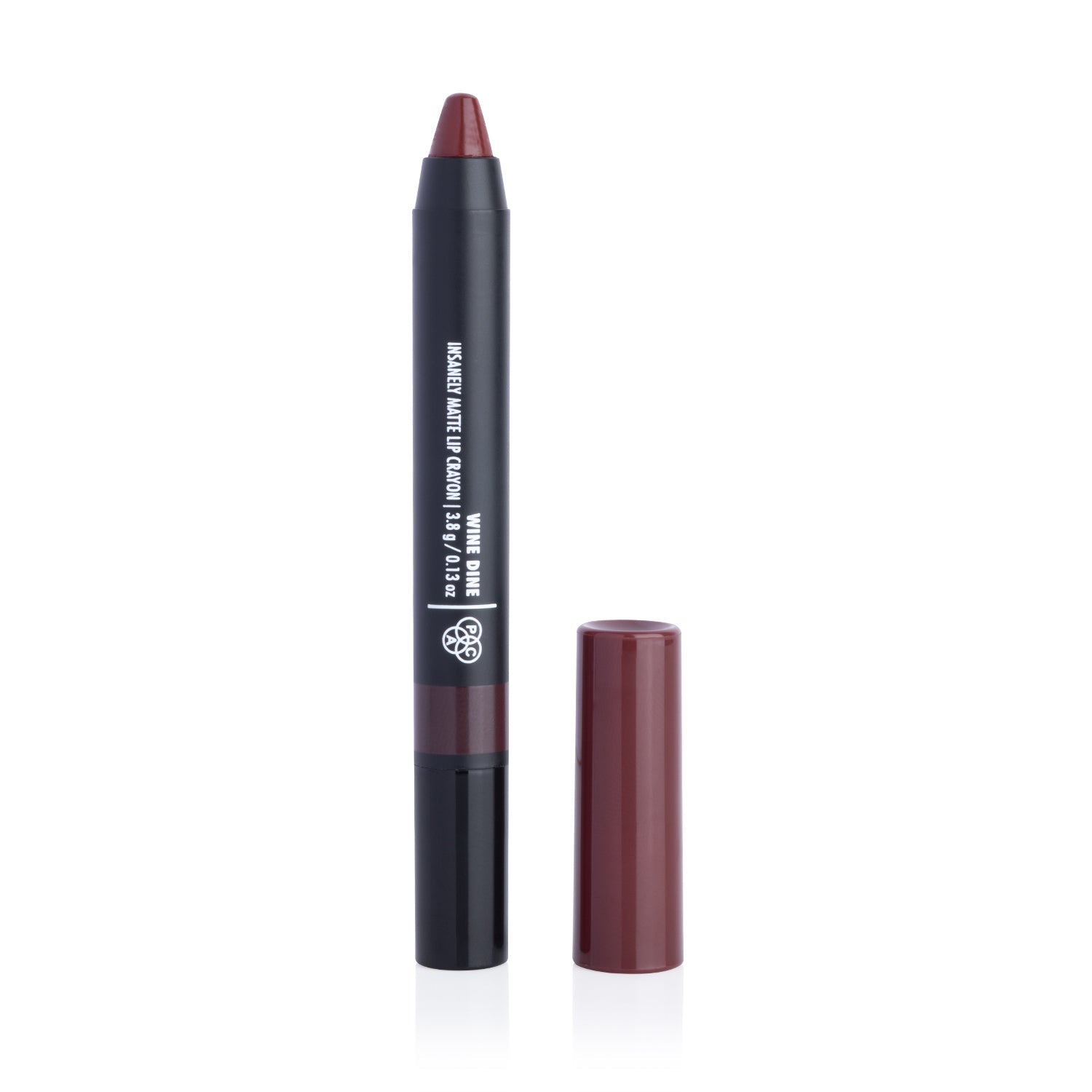 PAC Cosmetics Insanely Matte Lip Crayon (3.8 gm) #Color_Wine Dine