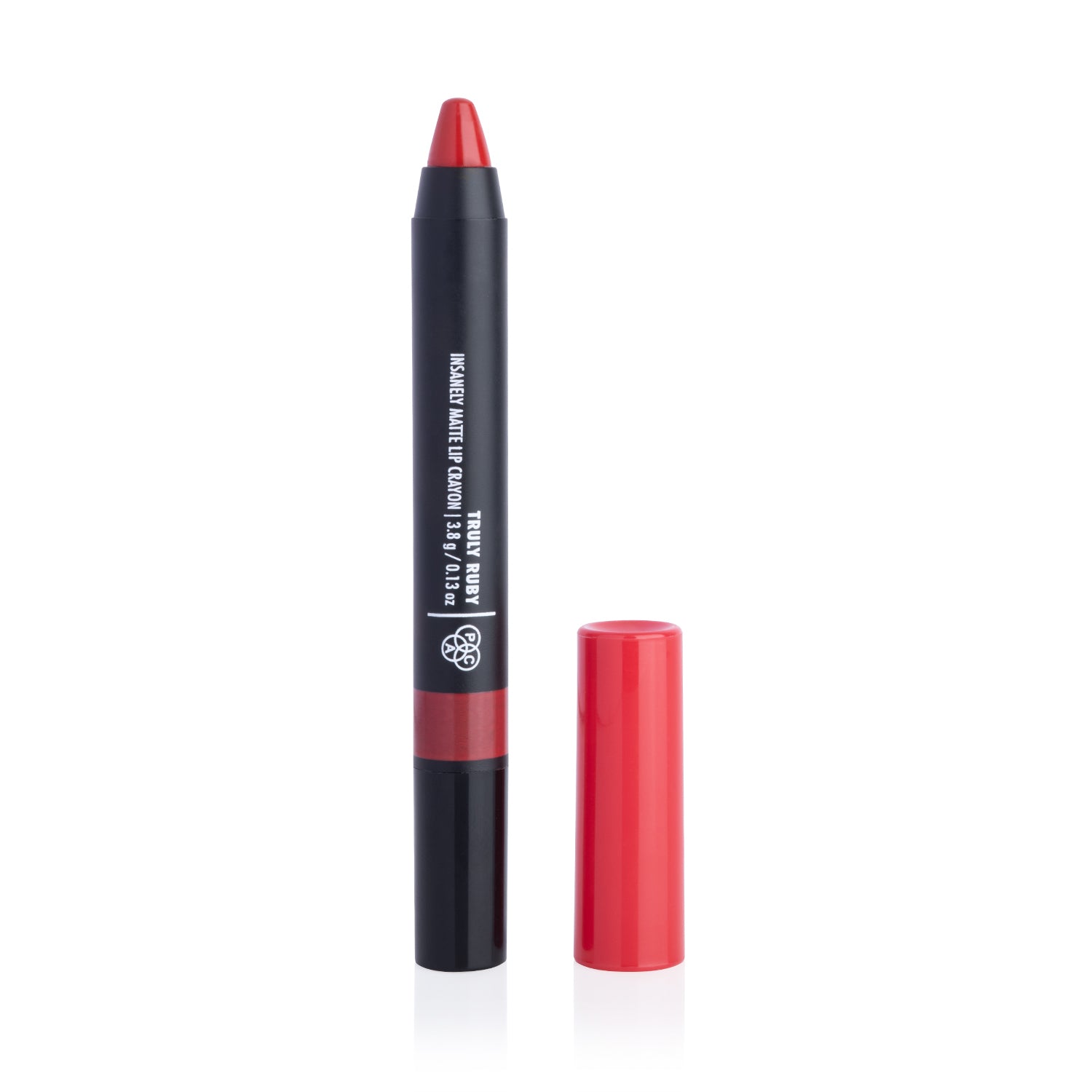 PAC Cosmetics Insanely Matte Lip Crayon (3.8 gm) #Color_Truly Ruby