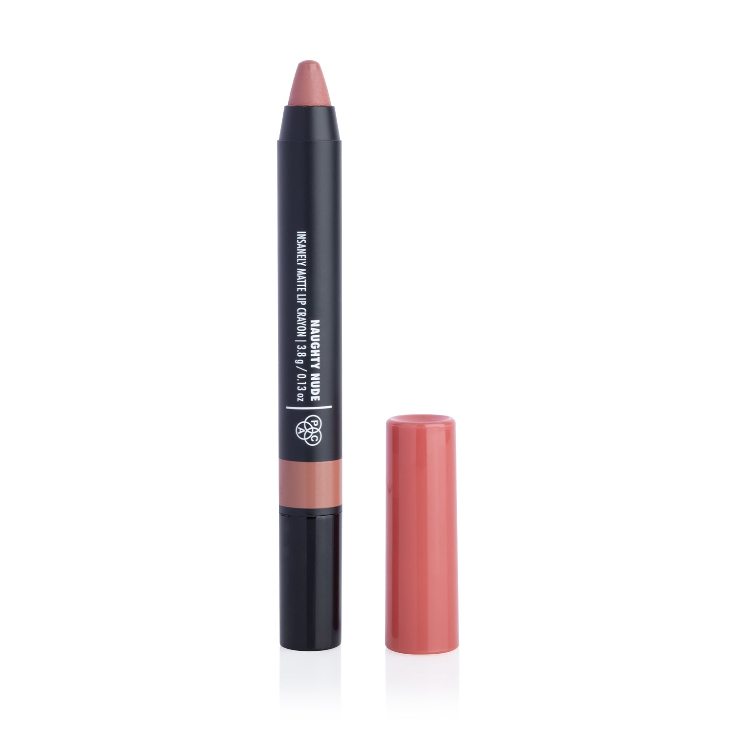 PAC Cosmetics Insanely Matte Lip Crayon (3.8 gm) #Color_Naughty Nude