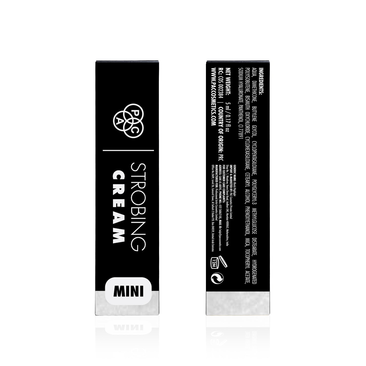 PAC Cosmetics Strobing Cream #Size_5 ml+#Color_Silver