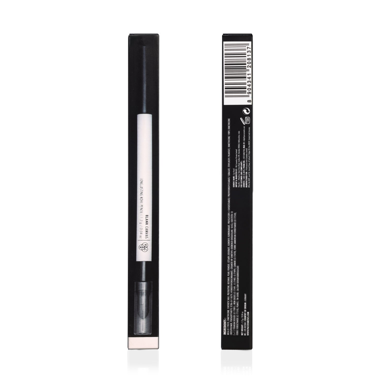 PAC Cosmetics Longlasting Kohl Pencil (1.2 gm) #Color_Blank Canvas
