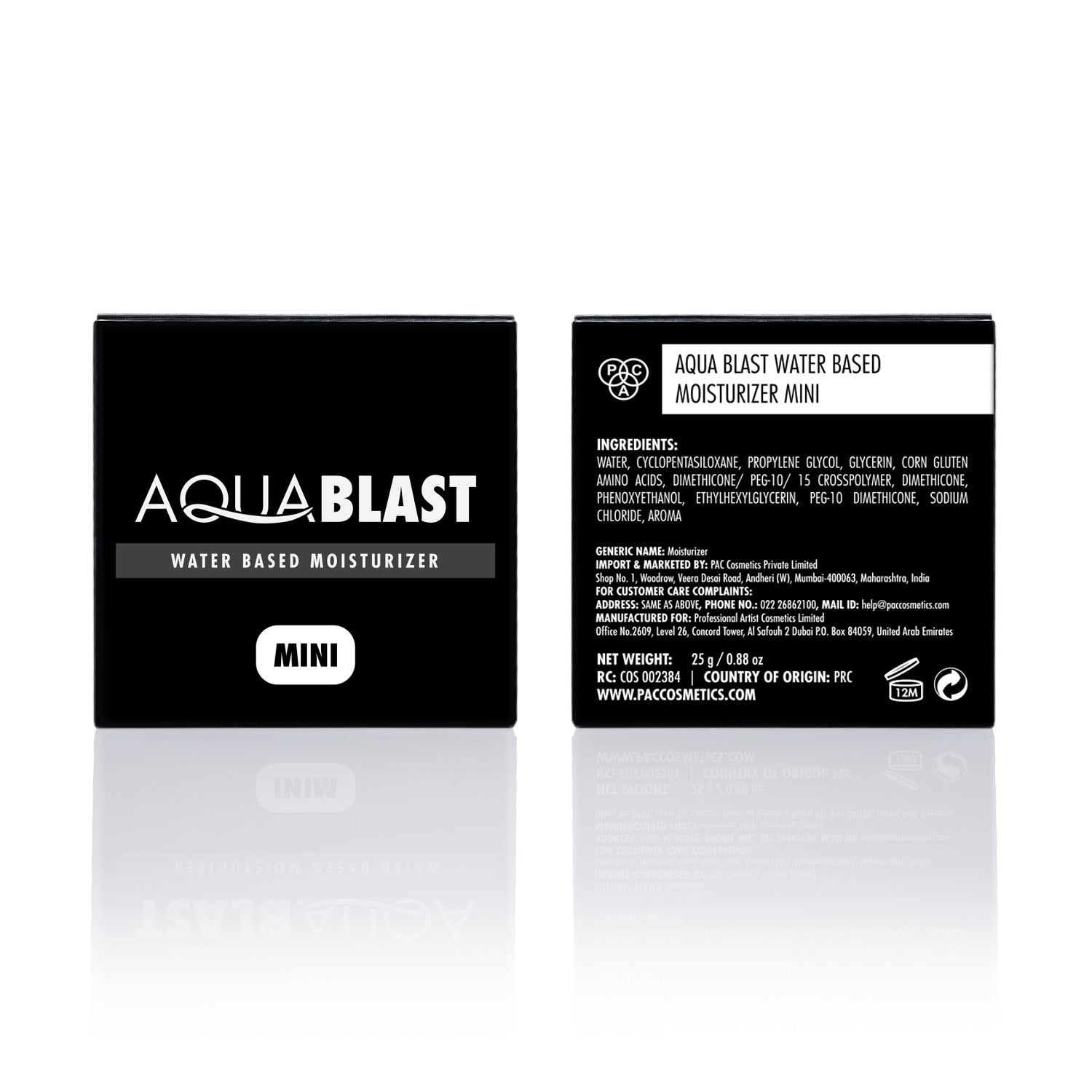 PAC Cosmetics Aqua Blast Water Based Moisturizer #Size_25 gm