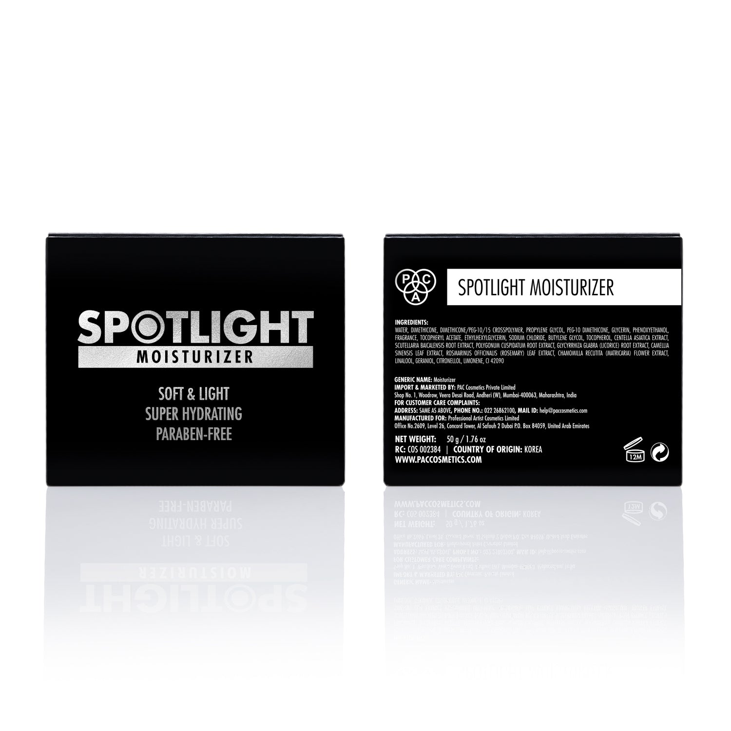 PAC Cosmetics Spotlight Moisturizer (50 gm)