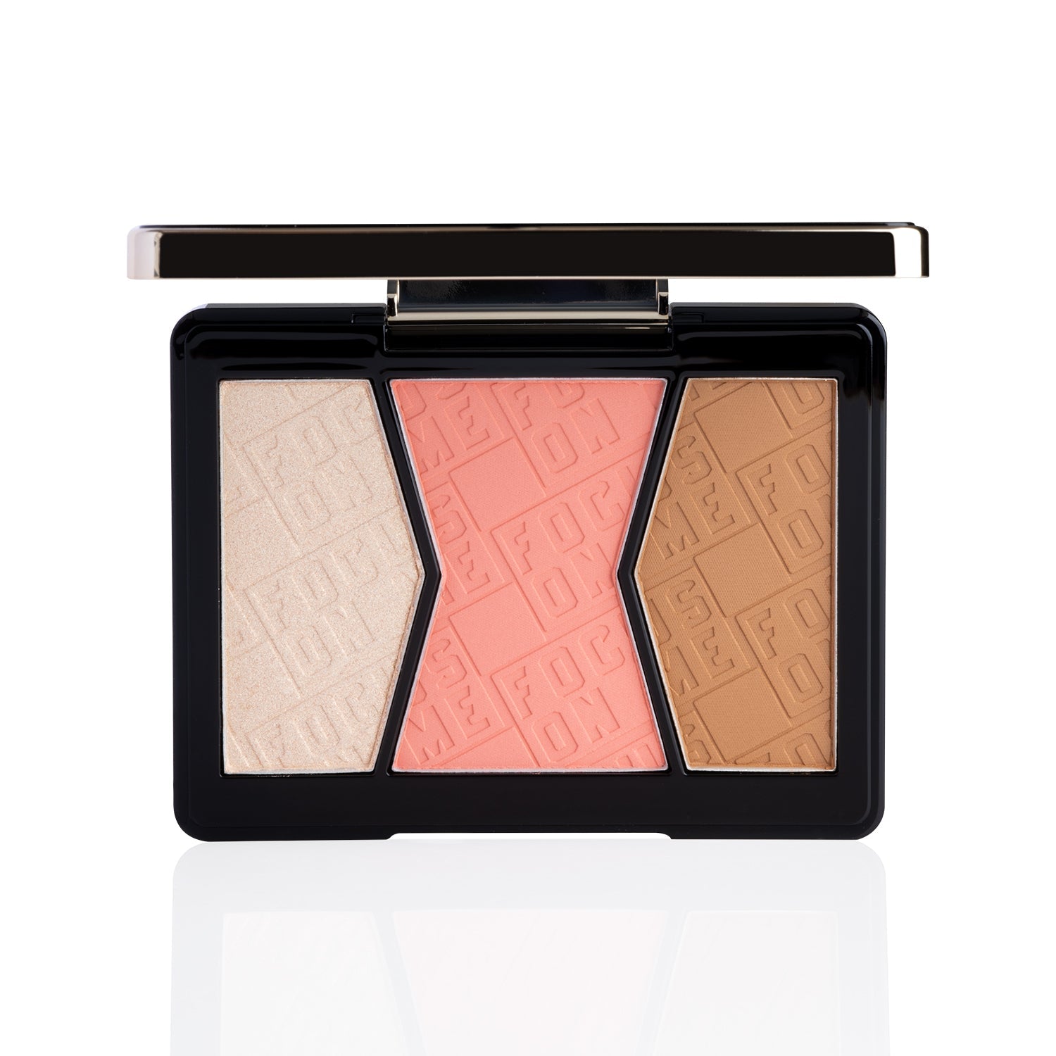 PAC Cosmetics Focus On Me Blush & Highlight X3 (14.5 gm) #Color_Light