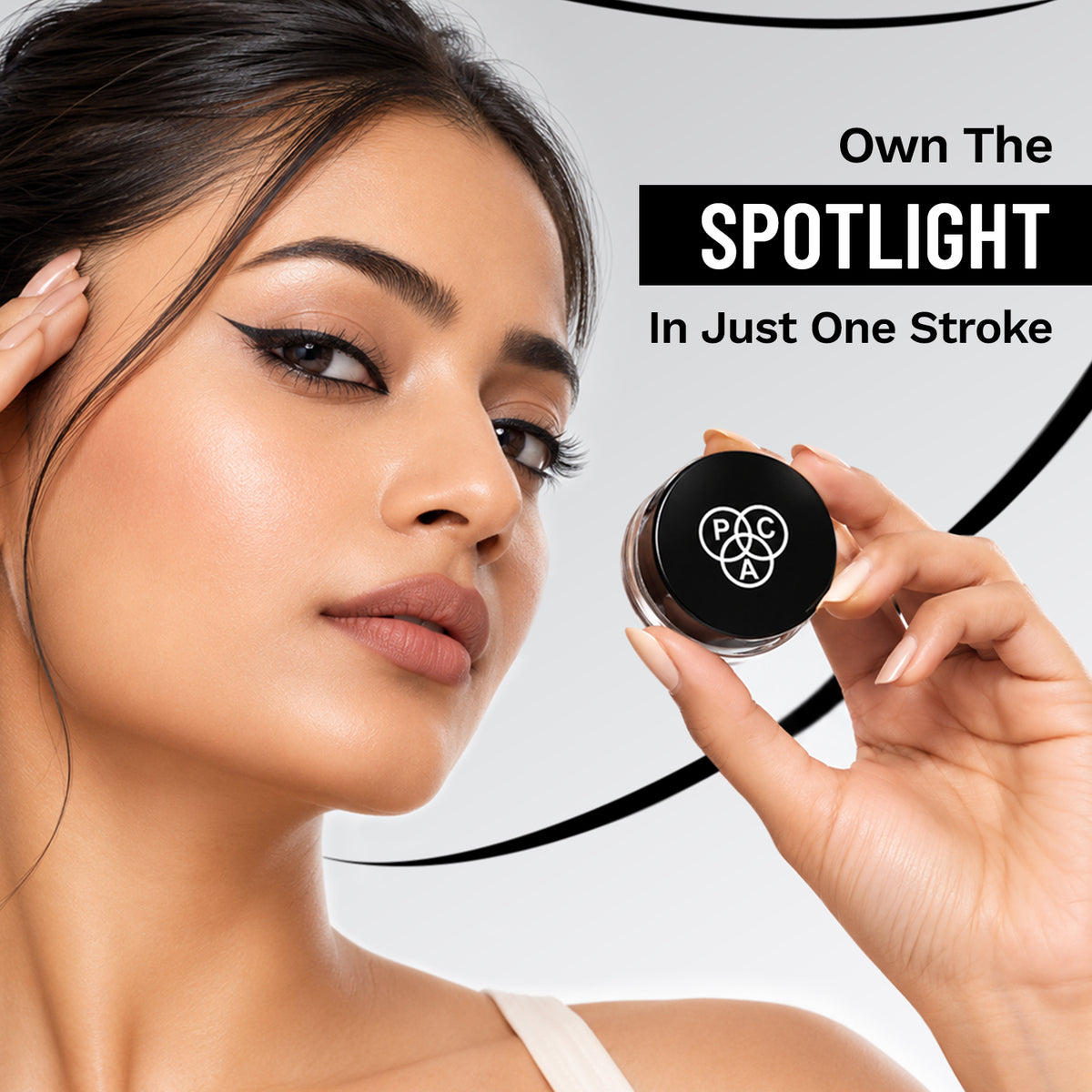 PAC Cosmetics Spotlight Gel Liner (5.5 gm) #Color_Nude