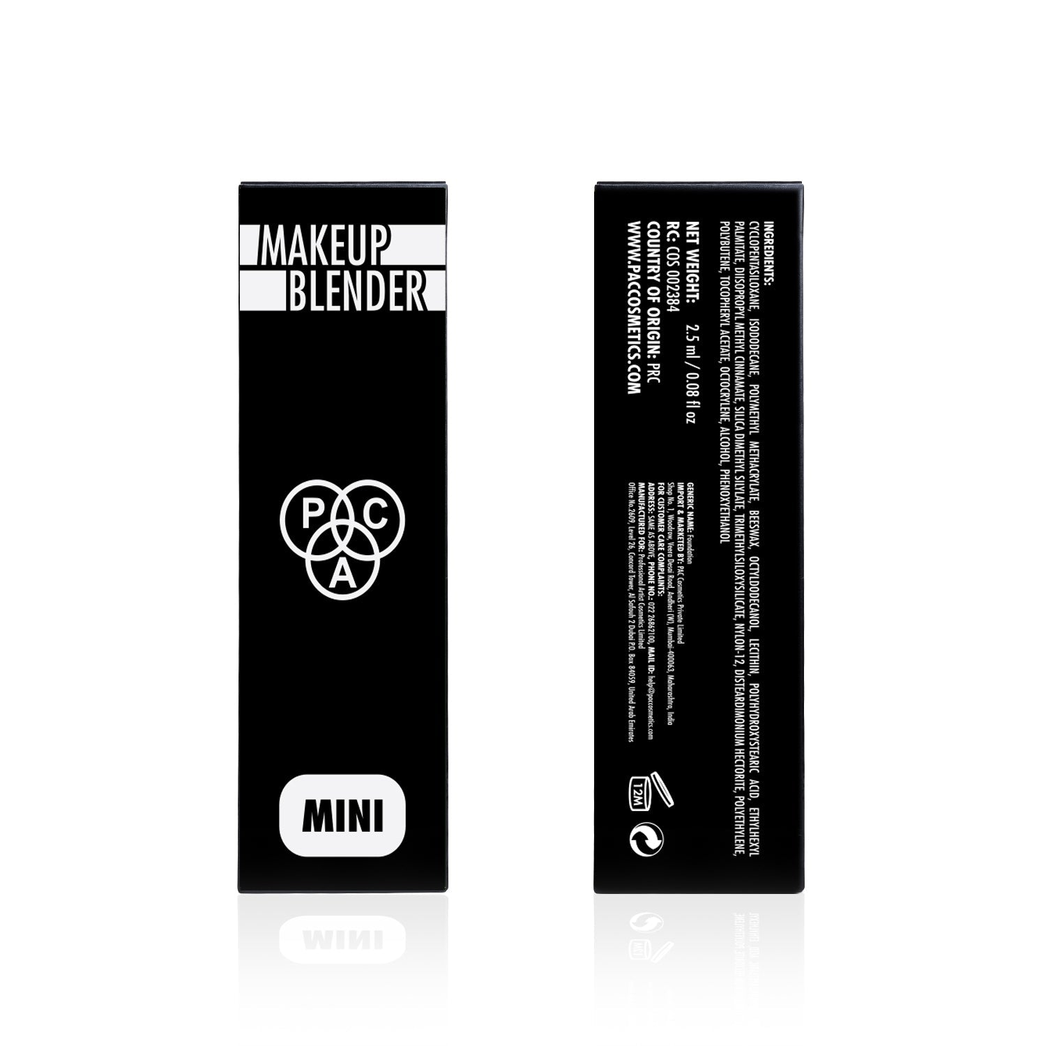 PAC Cosmetics Makeup Blender #Size_2.5 ml