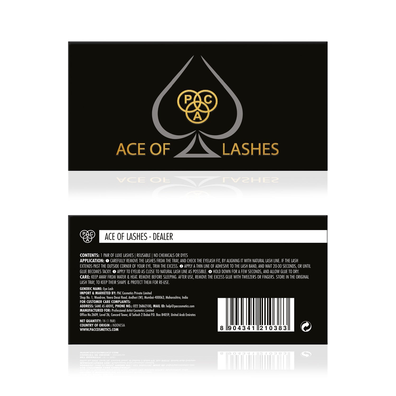 PAC Cosmetics Ace of Lashes (1 Pair) #Color_Dealer