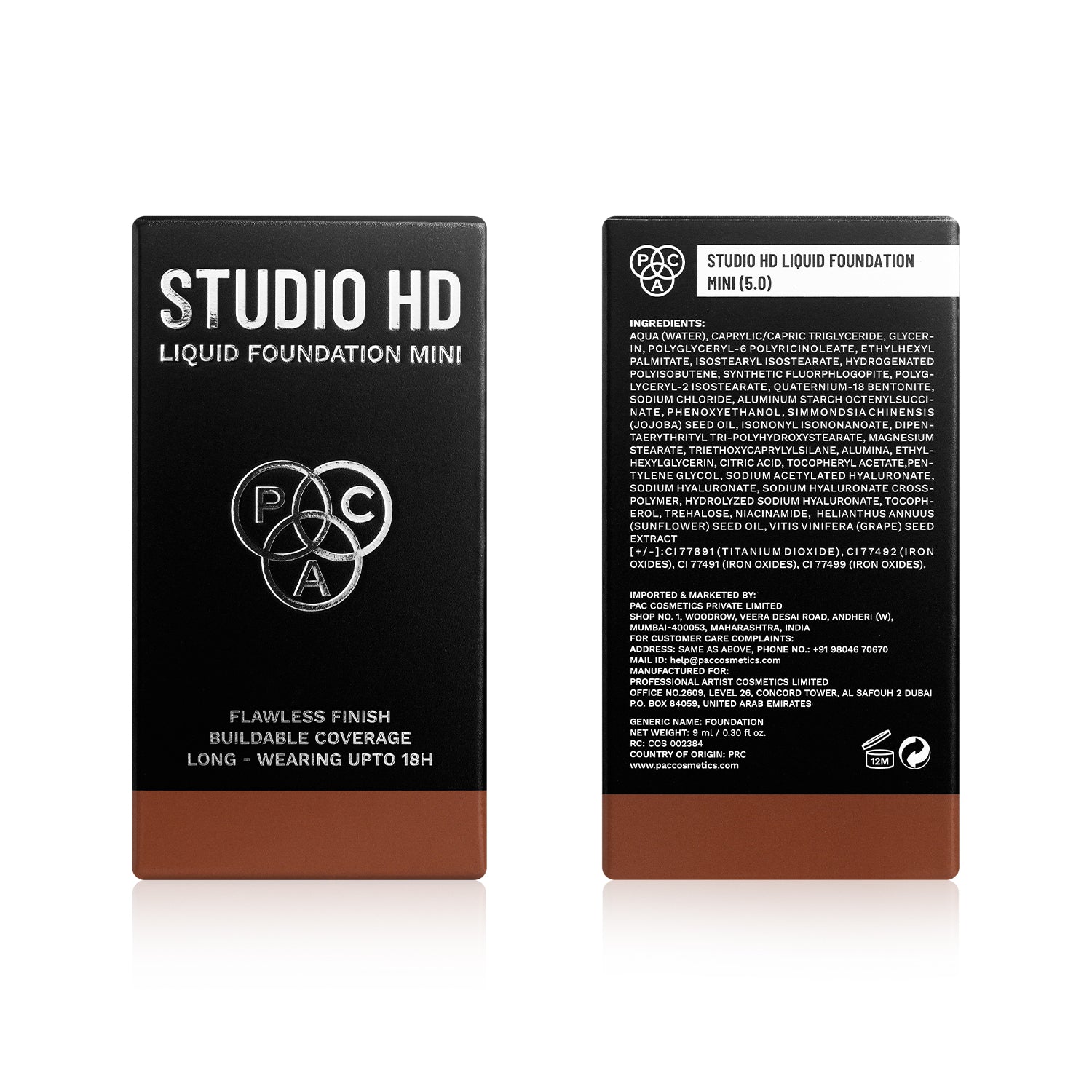 PAC Studio HD Liquid Foundation Mini #Color_5