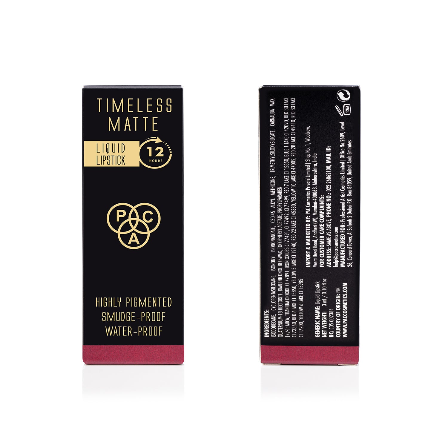 PAC Cosmetics Timeless Matte #Size_3 ml+#Color_Me-Key