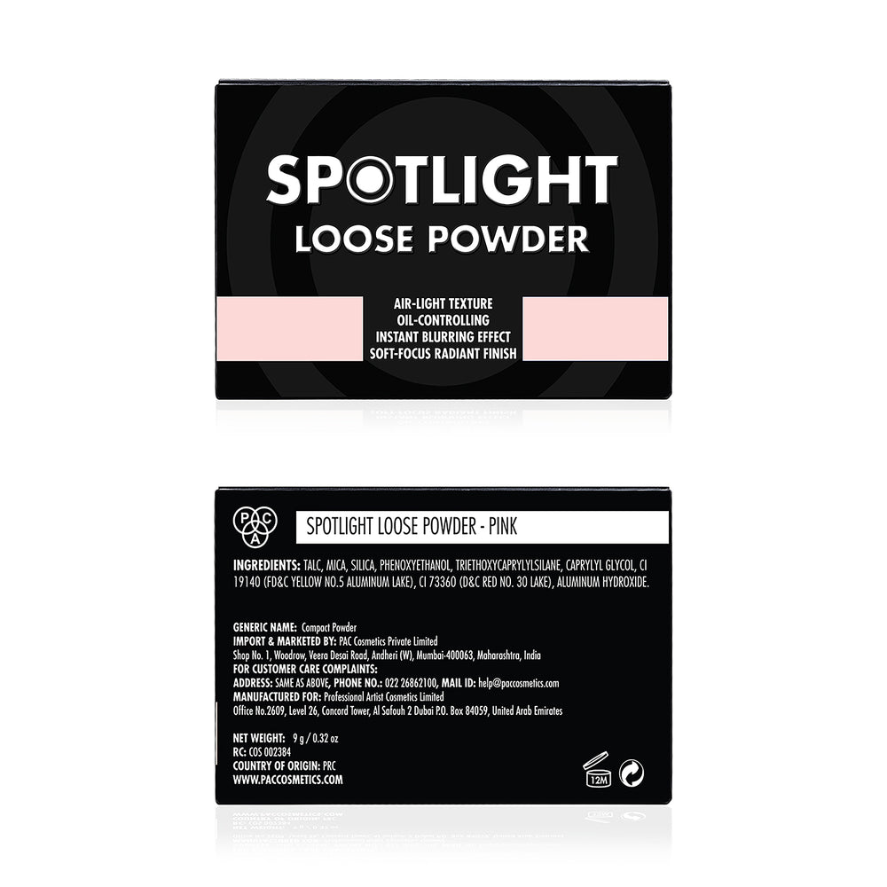 PAC Spotlight Loose Powder | Best Loose Setting Powder