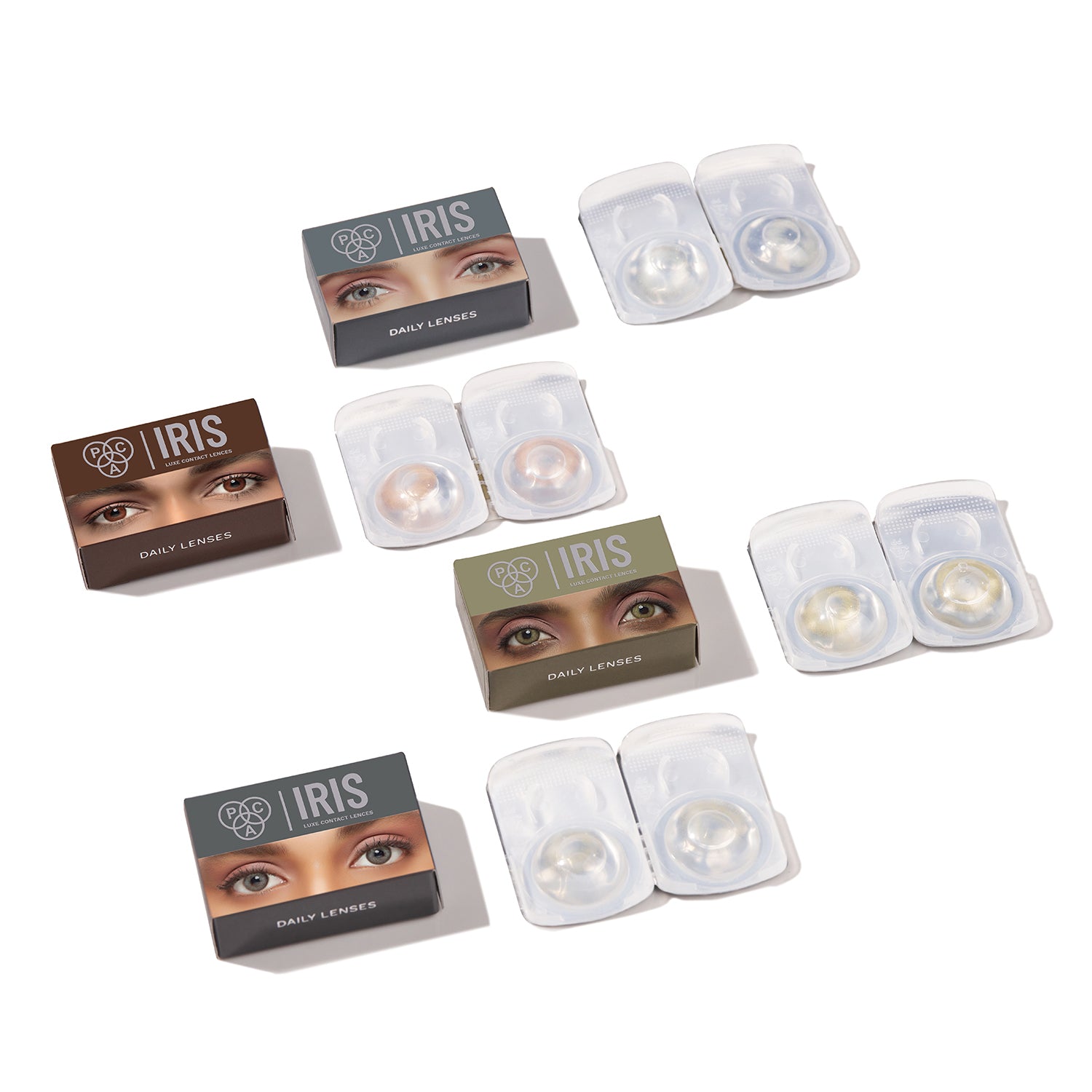 PAC Cosmetics IRIS LUXE Daily Lenses (1 Pair) #Color_Amber