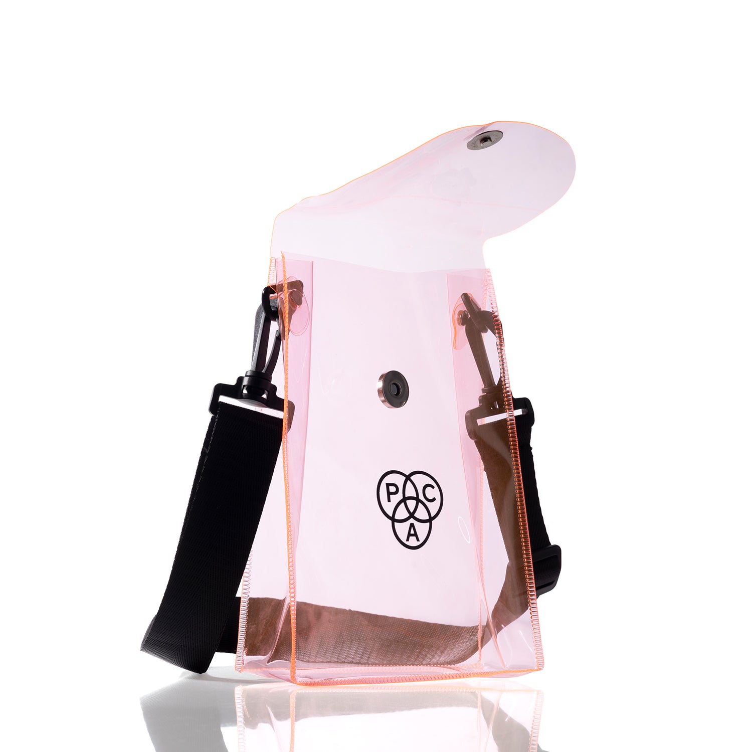 PAC Mini Transparent Makeup Sling Bag  #Color_Pink