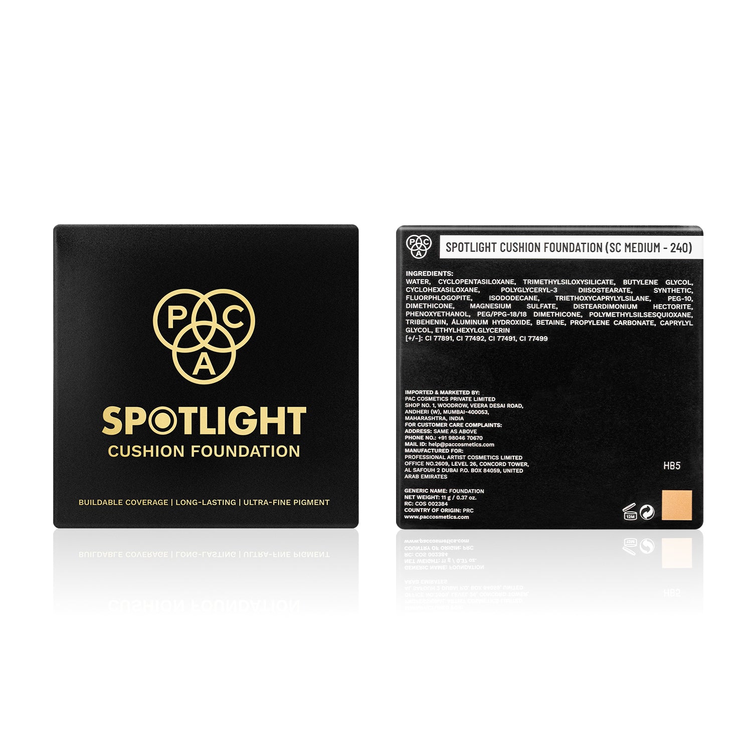 PAC Spotlight Cushion Foundation #Color_SC Medium 240