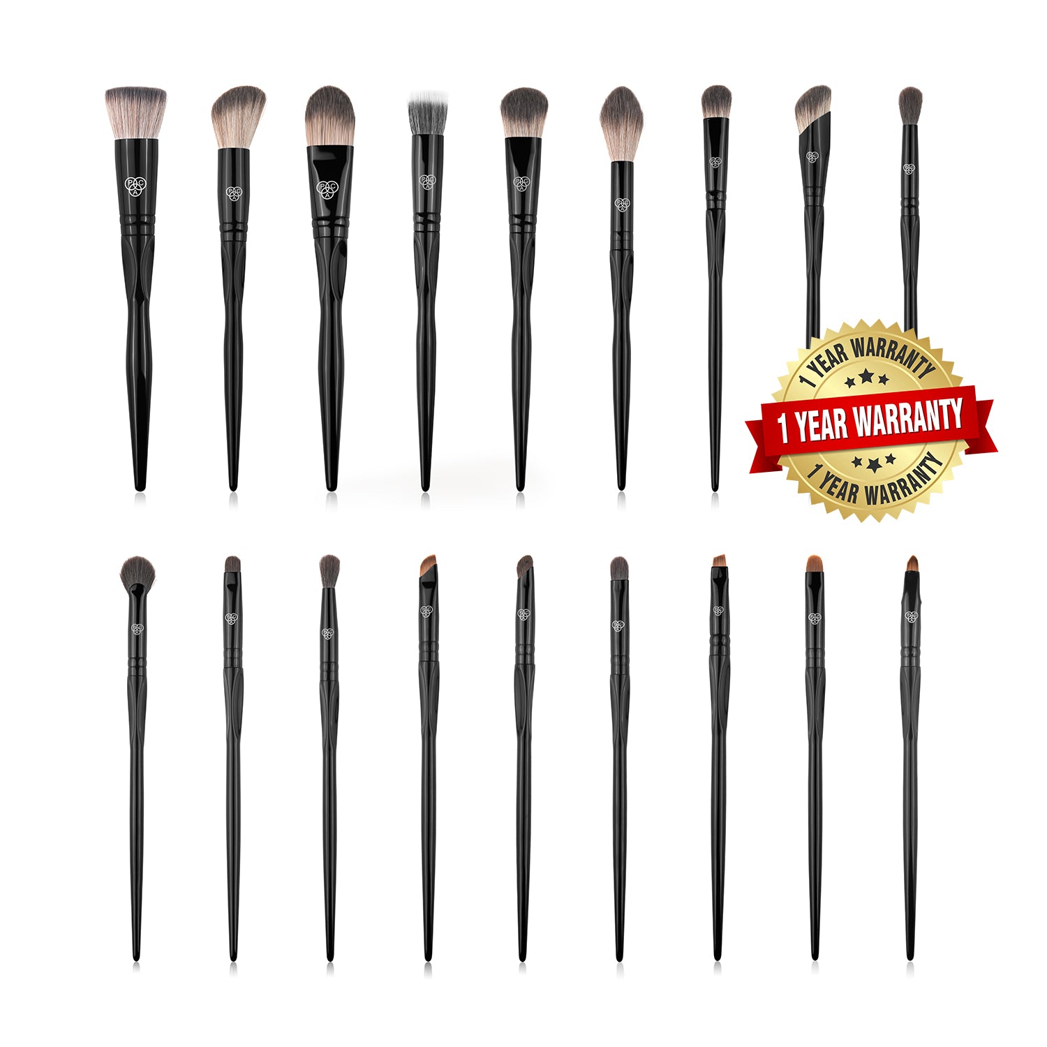 Pro-Xclusive 18 Pcs Brush Series (Black Edition)