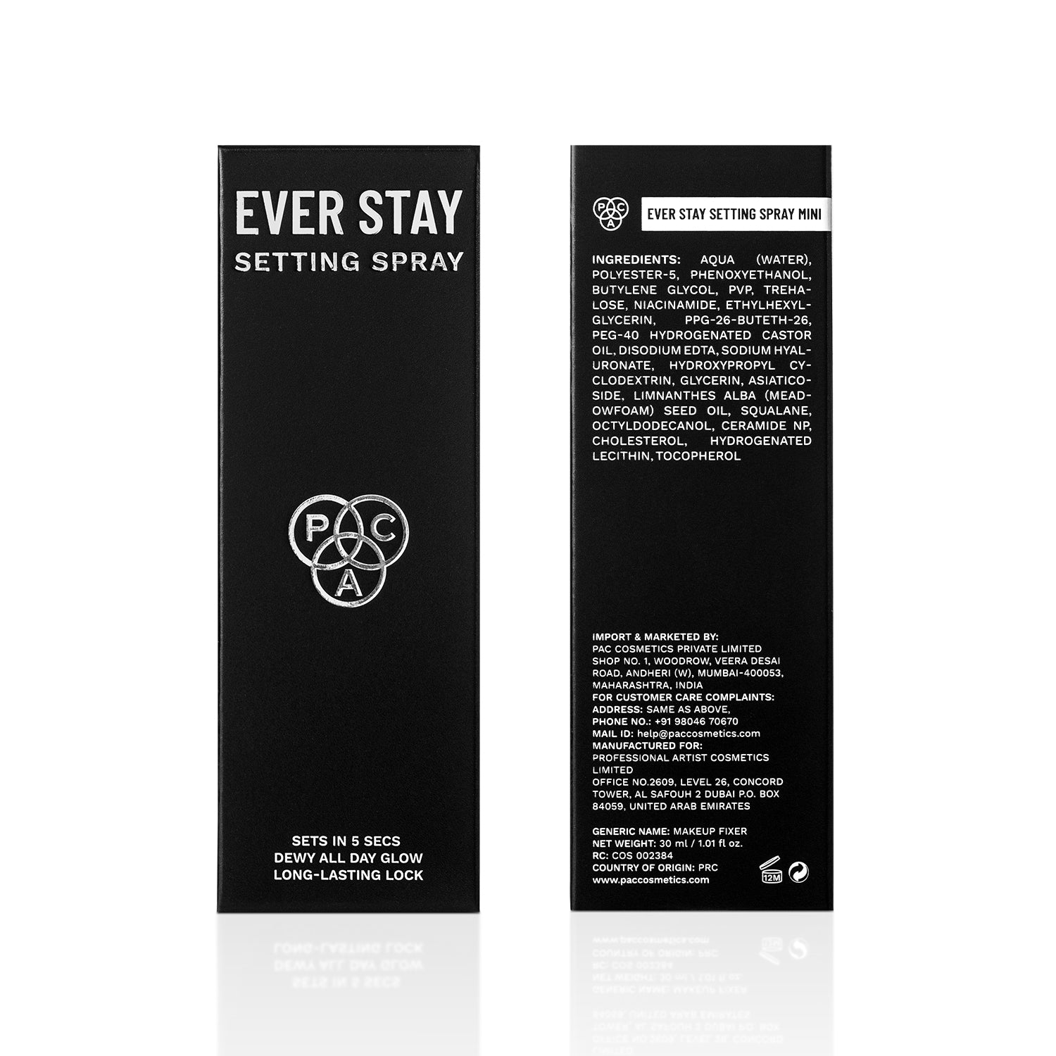 PAC Cosmetics Setting spray#Size_30 ml