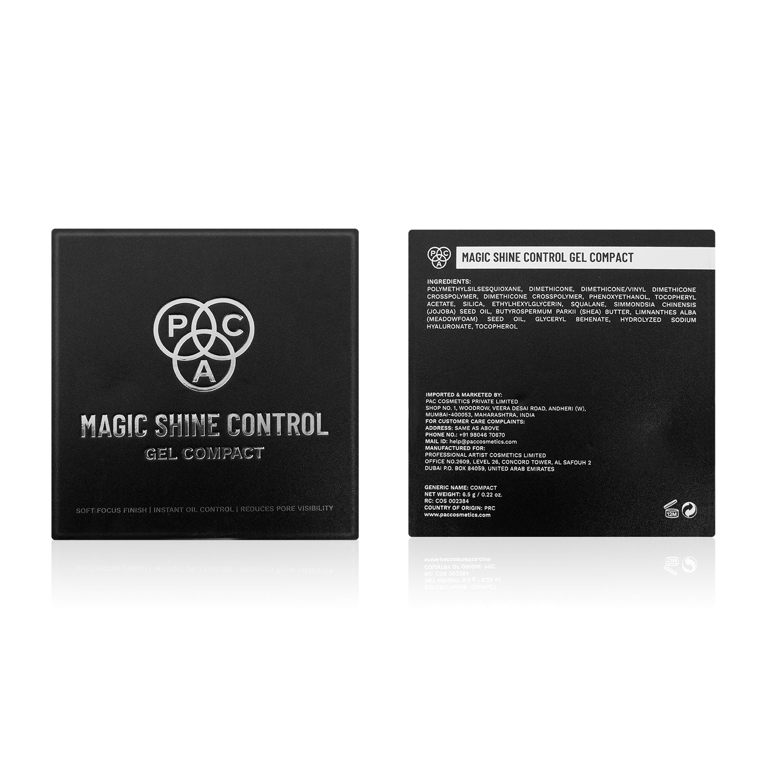 PAC Magic Shine Control Gel Compact