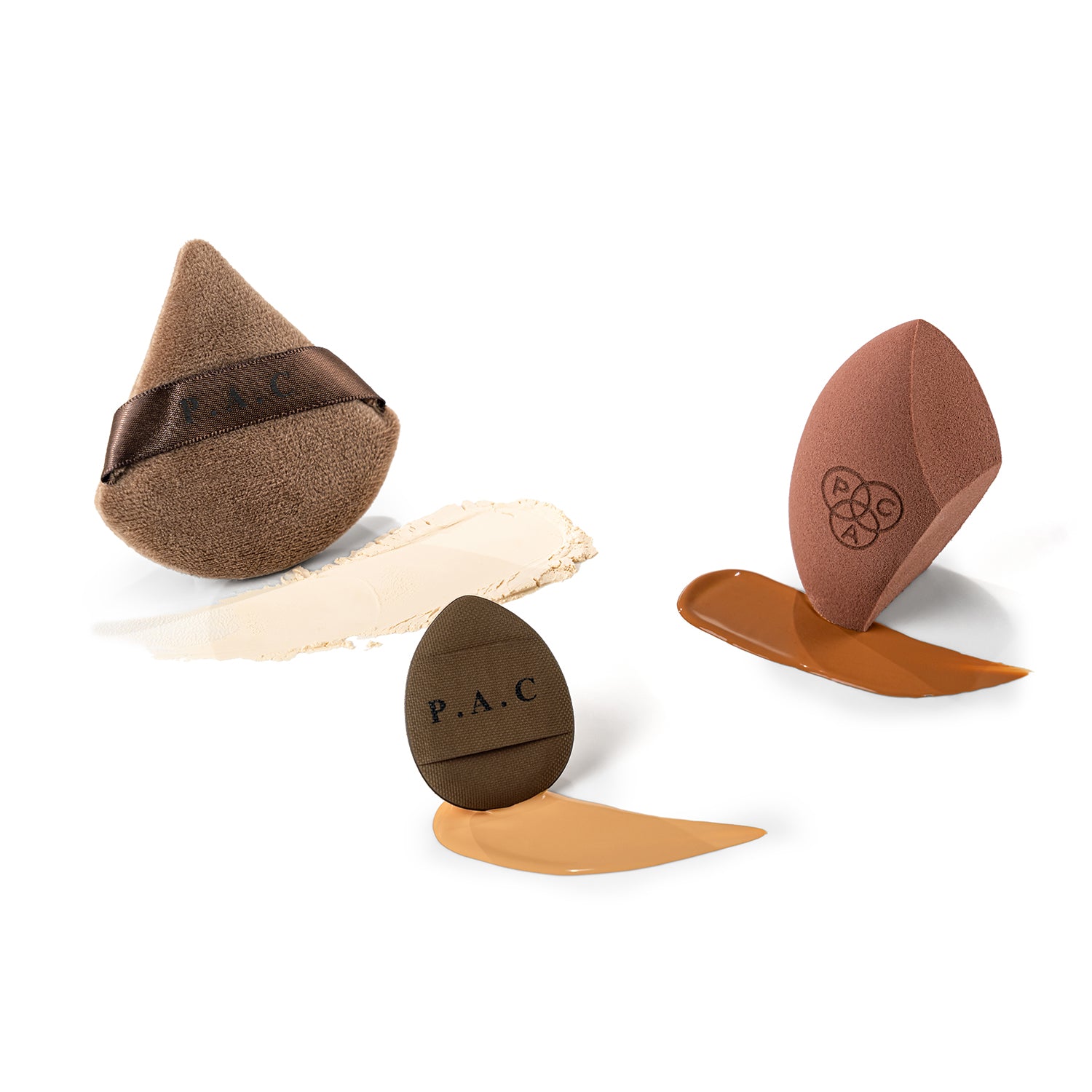 Base Perfecting Trio Makeup Sponge & Puff Set