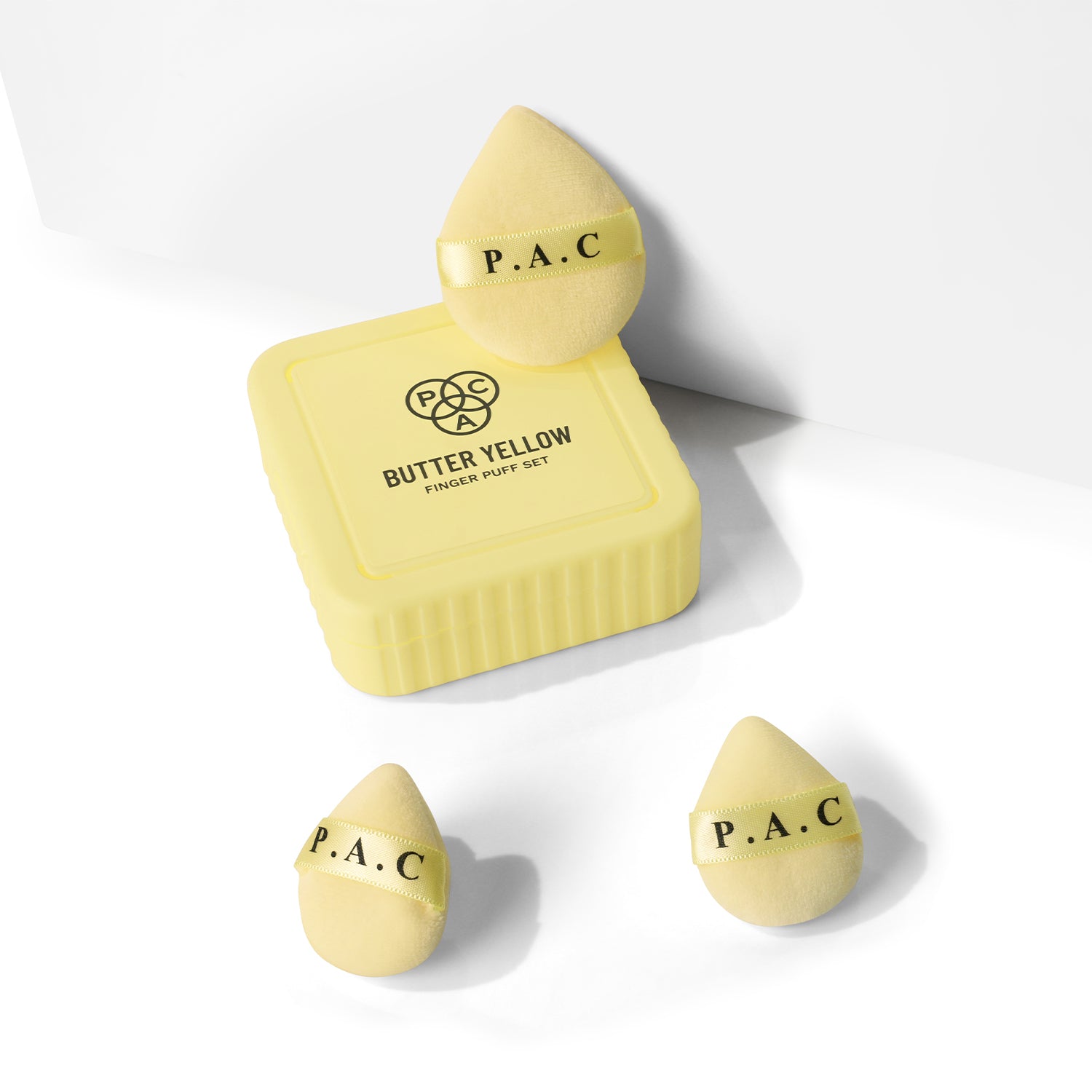 Butter Yellow Finger Puffs Set