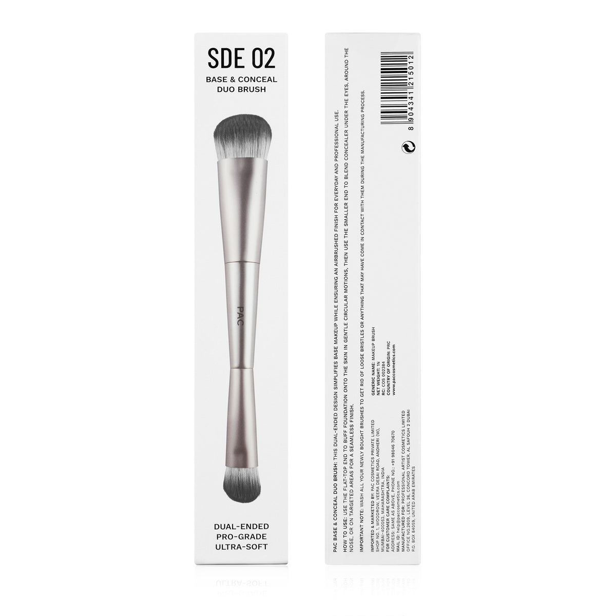 SDE 02 Base & Conceal Duo Brush