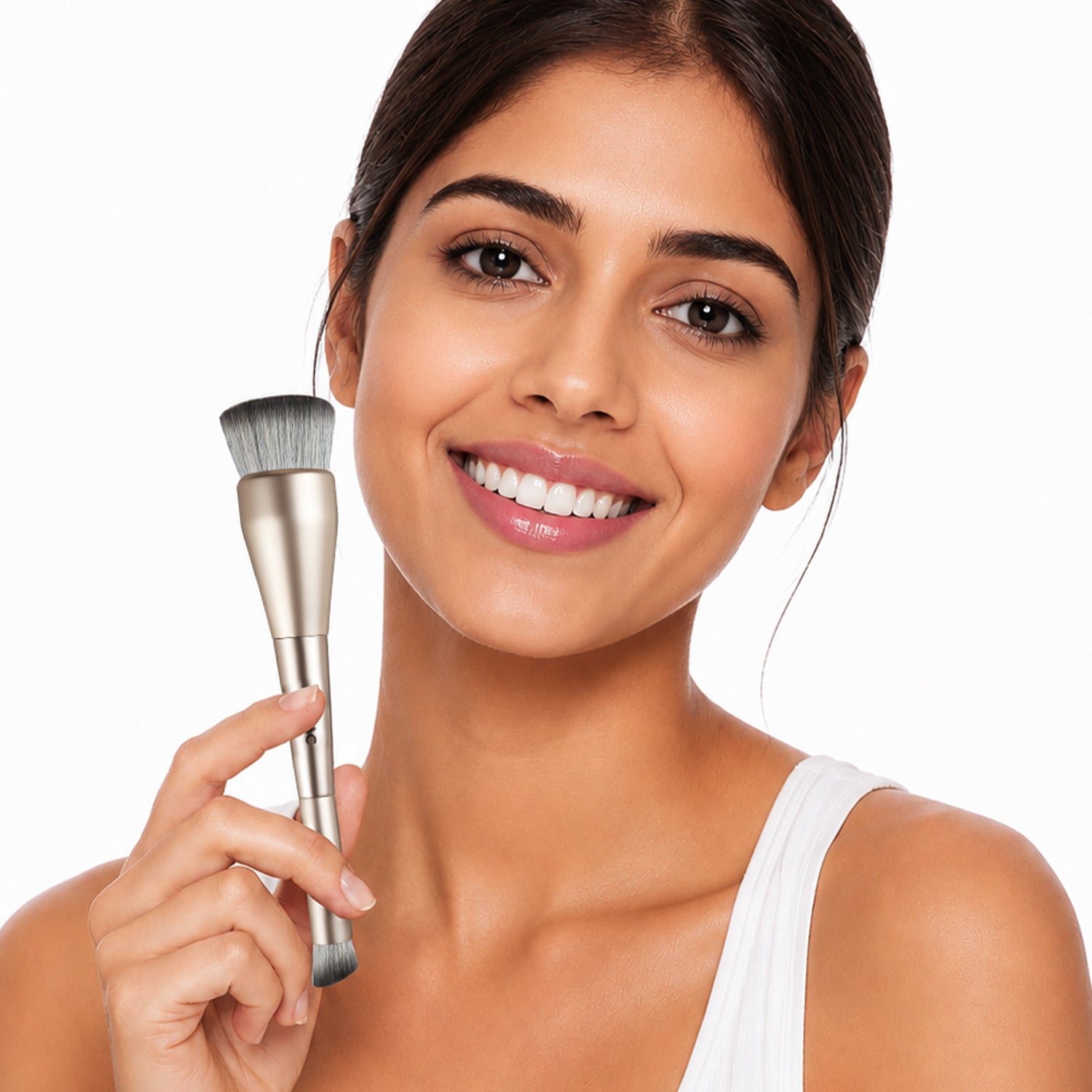 PAC SDE 03 Dual-Ended Foundation & Concealer Brush