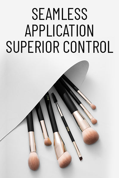 PAC Beginner Basic Face and Eye Brush Kit | Best Eye Brush Set